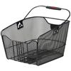 KlickFix, Rixen & Kaul-Cestino Citymax GTA per Portapacchi Posteriore Bici, Colore Unisex Adulto, Nero-Nero, 36 x 23 x 22.5 cm