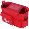 Zuoao Borsa per Passeggino ZUOAO Borsetta Organizer Portaoggetti con Tracolla per Salviette, Pannoli, Merenda, Bottiglietta d'Acqua, Ciuccio, Giochini, Scarpine, Cellulare, Chiavi