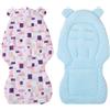 Generico Stroller Seat Liner - Soft Pad Cotton Foldable Baby, Pushchair Cushion | Reversible Baby Carriage Seat Liner | Comfortable Universal Stroller Mat For Pram, Car Back Seats, Infant Toddl