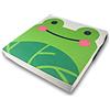 FANSU Cuscino Rialzo da Sedia per Bambini, Fansu Comodo e Facile da Pulire Smontabile Regolabile Cuscino Alzasedia per Seggioloni Cuscino Seduta per Sedia da Giardino (Rana,33x33x4.5cm)