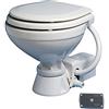 Ocean Tech Toilette compatta standard elettrica di legno 12v con il pannello dei pulsanti
