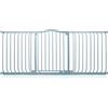 Safetots Cancelletto di Sicurezza con Parte Superiore Incurvata, 170cm - 179cm, Grigio Opaco, Montaggio a Pressione, Cancelletto per Bambini per Porte, Corridoi e Spazi Stretti, Barriera di Sicurezza