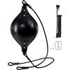 Ahuuen Sacco Da Boxe A Doppia Estremità Portatile Regolabile Pelle PU Elastica | Pallone da Pugilato per Fitness Per Palestra In Casa E Giardino Per Allenamento Fitness Esercizi Core Training Coordinazio