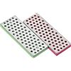 PATIKIL 70mm Fine/Extra-Fine Sci Snowboard Diamante Pietra, 2pz Sci Taglio Aflineatore Diamante Bordo File Snowboard Cote, Fucsia/Verde