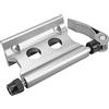 Gedourain Supporto Forcella Bici Sgancio Rapido, Forcella Anteriore Fissa con Portapacchi Rigido Compressivo Design Leva Titanio Scuro