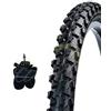 ECOVELO 1 CAMERE d'Aria + 1 COPERTONE Nero DSI Bici Bicicletta Nero (50-507) 24 x 1.90 MTB Mountain Bike