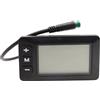 Jotekonoby G51 Regolatore di Velocità Display LCD Impermeabile per Elettrico Bicicletta Scooter con Connettore 5-Core Compatibile 24V/36V/48V