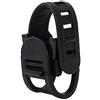 Tiiyee Supporto Per Torcia Da Bici, Staffa Luce Bici Clip per Bicicletta Morsetto Portalampada A Rotazione Regolabile Con 360° Lampada Led Accessori Montaggio Girevole Attacco Manubrio Mtb