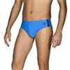 ARENA Uomo Slip Hyper Costume da Bagno, Uomo, Herren Badehose Slip Hyper, pix Blue-Black, 9