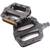 KHEbikes KHE BMX - Pedali per bambini in PVC, 1/2, asse CrMo, larghezza 85 mm, solo 288 g, colore: Nero