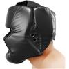 Qizeroty Copricapo da boxe per bambini, protezione per la testa in pelle PU per adulti, ragazzi e ragazze, protezione per casco per copricapo da boxe MMA, karate, marziali, protezione integrale
