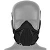 WarmHeartting Tactical SOTR Semimaschera Operazioni Speciali Respiratore Microfono Incorporato Comunicazione Filtro sostituibile Maschera Antipolvere Wargame