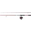 PENN Fierce IV Labrax Combo, Canna e mulinello abbinati per la pesca della spigola, 4+1 cuscinetti a sfera in acciaio inox, Blank in carbonio leggero ma rivaresistente