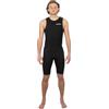 GUL Mens Response 3/2mm Flatlock Short John Muta - Nero - Facile da Stirare