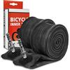 IBK Coppia Camere d'aria 24 x 1.75/1.90/2.125 per bicicletta ragazzi 2 Camere Valvola Italia Regina bici Italiana 24 pollici City Bike MTB 24''