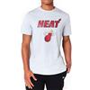 New Era NOS NBA Regular Tee Miahea HGR Canottiera Uomo (Pacco da 1)