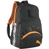 PUMA Zaino da Padel Nova Elite OneSize, Black White Heat Fire Orange