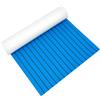 Shiyinge Tappetino in schiuma EVA per pavimenti marini RV antiscivolo Foglio di teak autoadesivo Yacht Boat Decking Tappeto Pad per la tua casa, barca, yacht marino, nave, pontile, palestra, ecc. Blu