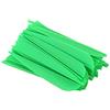 Niniang Frecce Alette 4 Pollici Piume in Plastica per Confezione di 50 Frecce Tiro Con l' Fai da te (Verde)