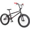 KHEbikes KHE Cosmic AL 20 BMX - Alluminio BMX Freestyle Bike 10,6 kg - Affix Rotor - Freni a V anteriori e posteriori - Pneumatici Acme 2.40 - nero opaco - per conducente 135 - 170 cm - modello 2025