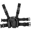Gexgune Fondina Beretta 92 Drop Leg, CQC Serpa Gamba Destra Drop Coscia Pistola Holster Magazine e Custodia Torcia per Beretta 92 96 M9 M92