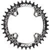 TANGSIYANG Monocorona MTB 94 + 96 BCD Ruota di Catena della Bicicletta Rotonda/Ovale 32T 34T 36T 38T MTB della Bici della Corona(38T,9496bcd Round Black)