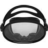 RiToEasysports Maschera da Sub con Boccaglio, Maschera per Occhiali da Nuoto in Vetro Temperato Senza Perdite con Clip per Naso per Immersioni, Snorkeling, Nuoto