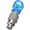 Cpolebev LED Luce della Valvola Tappo Raggio Luce per Bicicletta Auto Bike Cerchio Pneumatico Blu