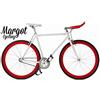 Margot Cycling Europa MARGOT Bullhorn 58 - Bici Scatto Fisso, Fixed Bike, Bici single speed, Bici fixie