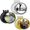 PSUNEY Marcatori personalizzati per pallina da golf, personalizzabili clip magnetica con foto, testo, Accessori Divertenti per Il Golf, Regali personalizzabili per golfisti, Compleanni, Uomini e donne