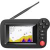 Buqpow Smart Fish Finder - Trova pesci portatile e profondità, per pesca ricreativa da molo, riva o banca