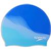 Speedo CUFFIA NUOTO SPEEDO PISCINA IN SILICONE DIGITAL PRINTED CAP BLU AZZURRA