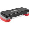 MSPORTS Stepboard Home incl. Poster di esercizi + app di allenamento GRATIS | Stepper regolabile in altezza a 2 scomparti