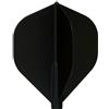 COSMO DARTS Plumas fit flight 6 unid. standard negra