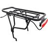 Bodywel Portapacchi posteriore con luce posteriore solo per bicicletta elettrica T16Pro da 14 pollici piccola E-Bike
