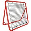 Froadp Rete Elastica Rimbalzo da Calcio, Rebounder Porta Portatile con Tubo d'Acciaio e PE-Net, 100x100x65cm Football Trainer per Attrezzatura da Allenamento