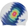 Speedo CUFFIA PISCINA CUFFIE SILICONE SWIM CAP SILICON NUOTO PRINTED CAP 8-1352416747