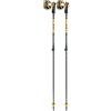 Leki Bastoncini da Sci Spitfire Vario 3D, denimblue-aegeanblue-Mustard, 110-140cm