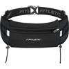 Fitletic iFitness, Cintura con Borsa in Neoprene con 6 Supporti Gel, Nero (Noir), Taglia Unica