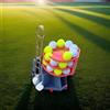 Generico Lanciapalline Golf Pro, Distributore Palline Golf, Macchina Automatica Tee-up, Ausilio Allenamento, Distributore Palline Tra Braccia, Contiene 25 Palline,strumento Allenamento Dello Swing Principianti