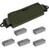 Peminkoo Contrappeso per casco tattico FAST NVG Balance Bag Pouch Accessori da caccia per OPS Fast BJ PJ MH MICH ARC (CP)