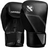 Hayabusa Guanti da boxe E1 per uomini e donne, nero/grigio, 14 once