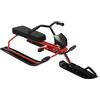 DAHAD Slittino per bambini con volante, slittino da corsa con maniglie antiscivolo e sistema frenante per bambini dai 3 anni in su, max. 90 kg