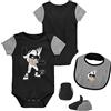 OuterStuff Baby Mascot Bootie Set Las Vegas Raiders - 6-9 m