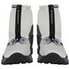 Eawfgtuw Ghette basse impermeabili per escursionismo e corsa, ghette basse con chiusura elastica e elastico antiscivolo, vestibilità regolabile per scarpe di taglia 38-45, (grigio)