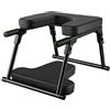 AYYDS Sedia da yoga, pieghevole, per yoga, per fitness, meditazione, relax, capacità di carico 200 kg, colore nero