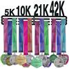 NITTEB Espositore Medaglie Marathon Medagliere da Parete per Running Marce Podistiche Competitive Maratona