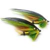 Massimo Clini Green Highlander Brass Tube Salmon Fly | 1 Artificiale (Lunghezza 5 cm)