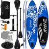 KESSER® Tavola SUP Gonfiabile Set Tavola Stand Up Paddle Tavola da Surf Premium Sport Acquatici | 6 Pollici di Spessore | Accessori Completi | 130 kg