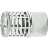 DIANKAMIN 412-488-080 Terminale Eco Pellet in Inox per canne fumarie 80mm, Multicolore